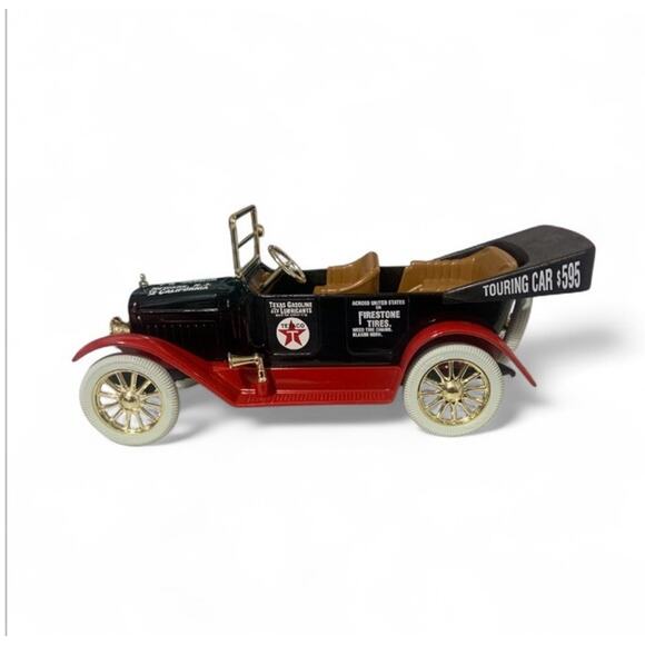 Ertl Texaco 1917 Maxwell Touring Car #14 in Series Locking Bank 1997 in box COA - Picture 4 of 7